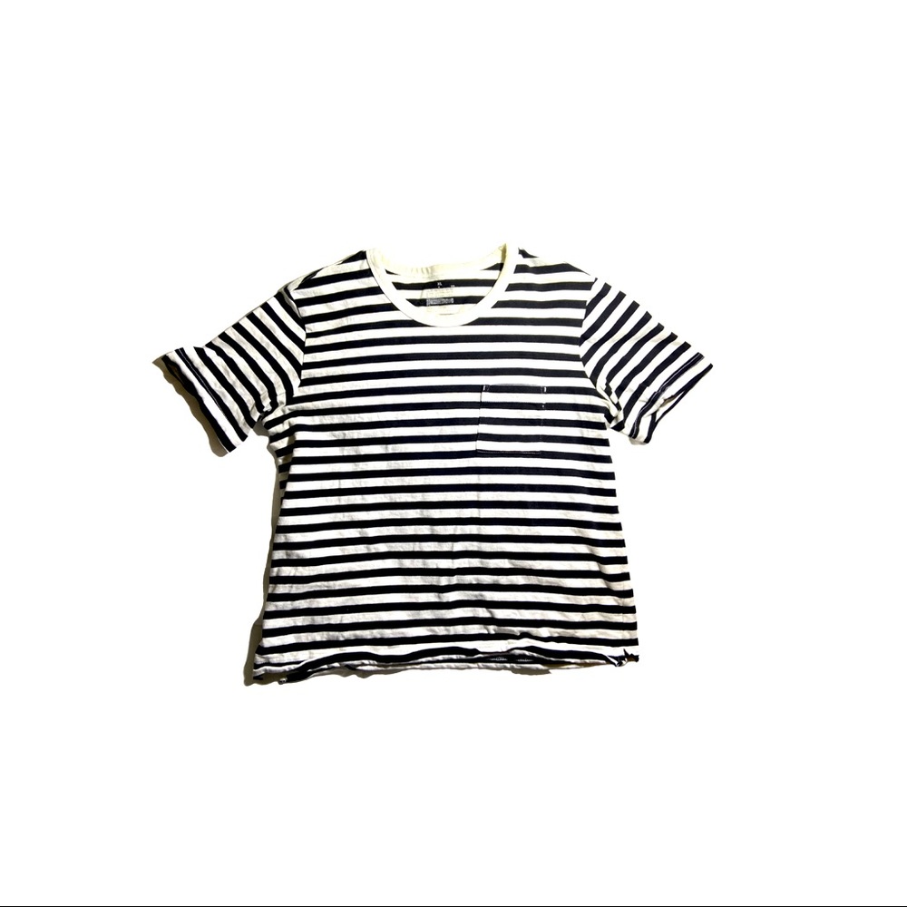 Black and White Stripped Shirt